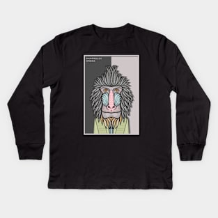 Mandrill Kids Long Sleeve T-Shirt